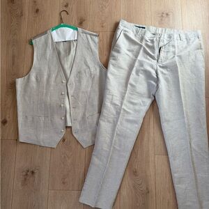 Perry Ellis Light Tan Trousers